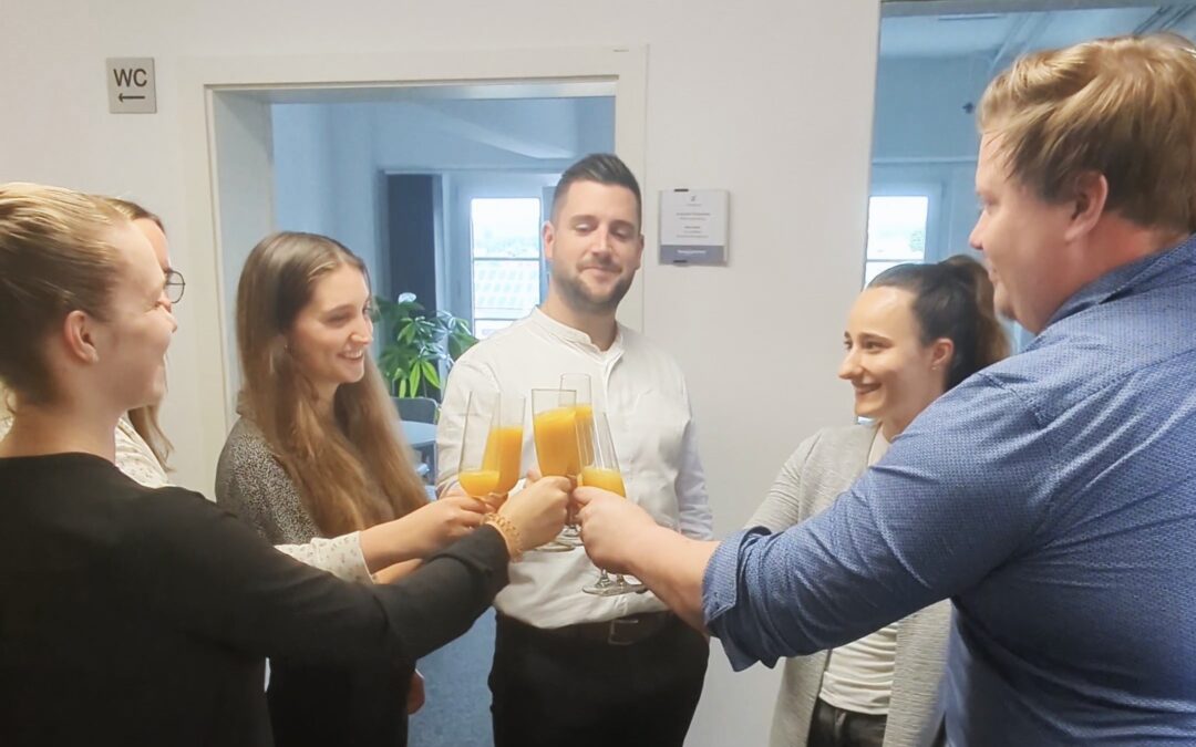 Gemeinsamer Umzug in neue Büroräumlichkeiten